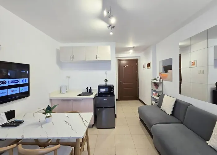 Citispace 1br Condotel At Ridgewood Towers Near Bgc Airport #rw14a *